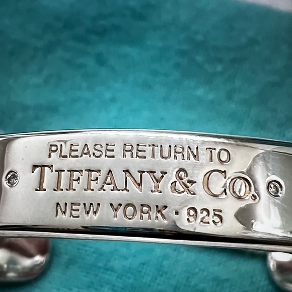 Tiffany and Co Diamond Cuff Bracelet - Picture 6 of 16